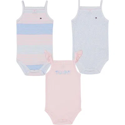 TOMMY HILFIGER TOMMY HILFIGER 3-PACK SLEEVELESS BODYSUITS