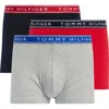Tommy Hilfiger 3-pack Stretch Cotton Trunks In French Grey