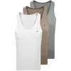 Tommy Hilfiger 3 Pack Vests In Multi