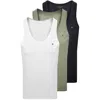 Tommy Hilfiger 3 Pack Vests In White