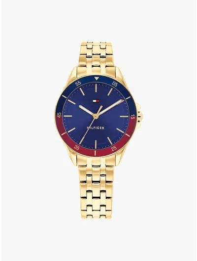 Tommy Hilfiger 30mm Sport Watch In Gold