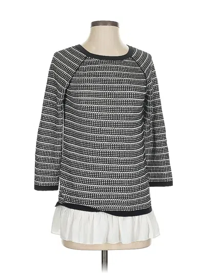 Pre-owned Tommy Hilfiger 3/4 Sleeve T-shirt In Gray