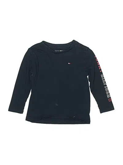 Pre-owned Tommy Hilfiger Kids' 3/4 Sleeve T-shirt In Blue