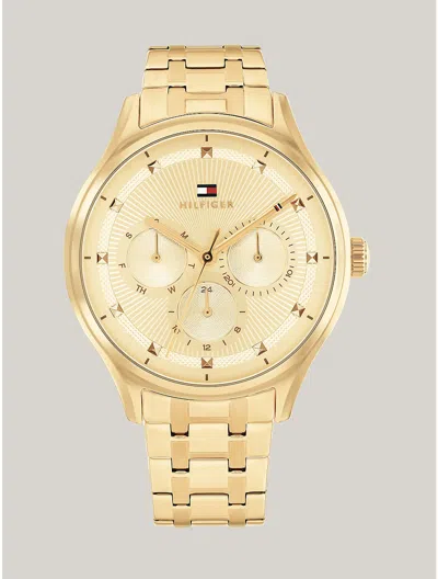 Tommy Hilfiger 38mm Gold In Gold Plated