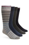 Tommy Hilfiger 4-pack Dress Socks In Multi