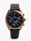 Tommy Hilfiger 40mm Leather Strap Chronograph Watch In Multi