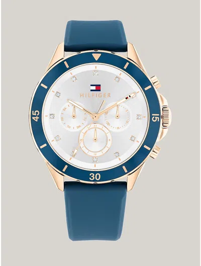 Tommy Hilfiger 40mm White Dial Boyfriend Watch