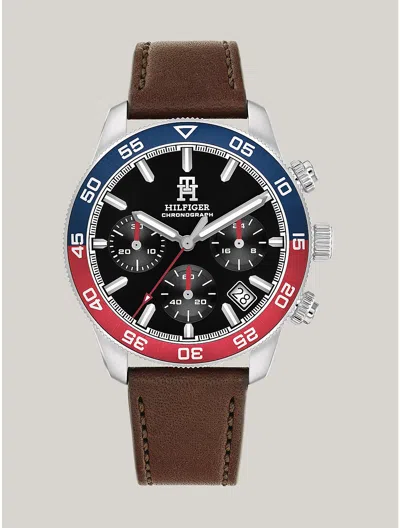 TOMMY HILFIGER 41MM TH85 SPLIT BEZEL CHRONOGRAPH WATCH