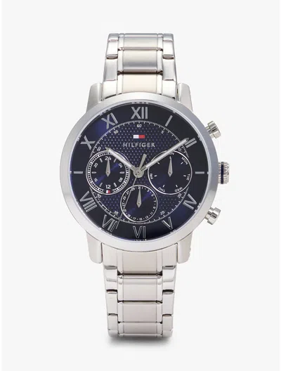 Tommy Hilfiger 42mm Multifunction Watch In Metallic
