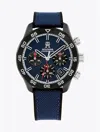 Tommy Hilfiger 42mm Th85 Navy Strap Watch In Navy