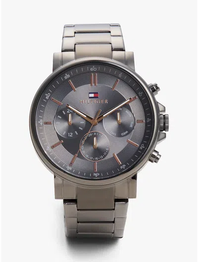 Tommy Hilfiger 43mm Multifunction Watch In Gray
