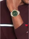 Tommy Hilfiger 46mm Stainless Steel Sport Watch In Metallic