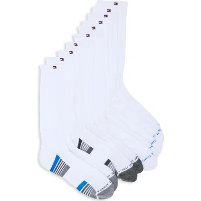 Tommy Hilfiger 5-pack Cushion Terry Crew Socks In Multi