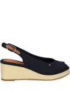 Tommy Hilfiger 60mm Slingback Wedge Espadrilles