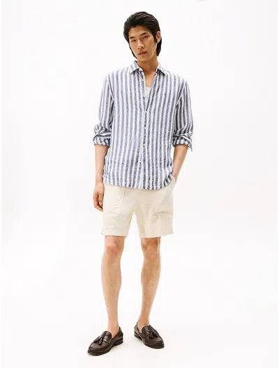 Tommy Hilfiger 7" Denim Utility Short In Sand