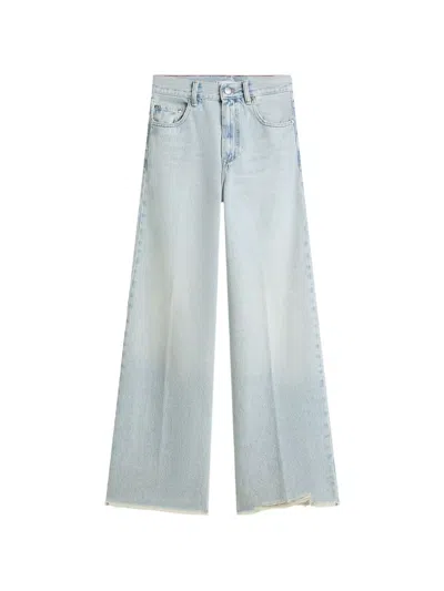 Tommy Hilfiger Weite 70s Taillenjeans In Blue