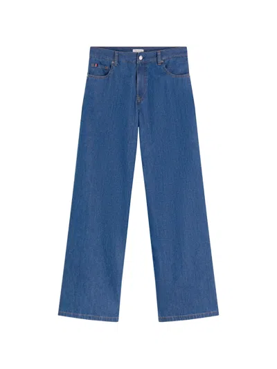 Tommy Hilfiger 70s Wide-leg Jeans In Blue