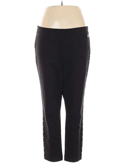 Pre-owned Tommy Hilfiger Active Pants In Black