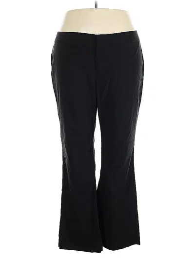 Pre-owned Tommy Hilfiger Active Pants In Black