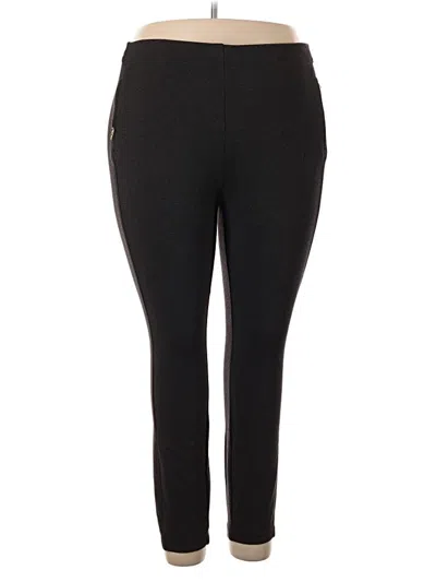 Pre-owned Tommy Hilfiger Active Pants In Black