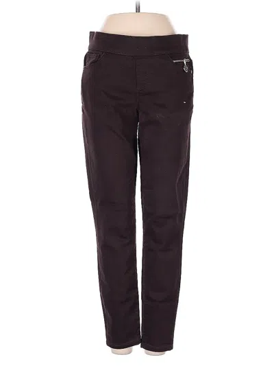 Pre-owned Tommy Hilfiger Active Pants In Burgundy