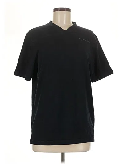Pre-owned Tommy Hilfiger Active T-shirt In Black