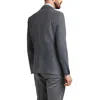 Tommy Hilfiger Adams Mens Wool Blend Modern Fit Two-button Blazer In Gray