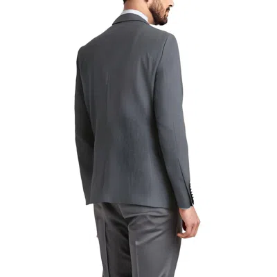 Tommy Hilfiger Adams Mens Wool Blend Modern Fit Two-button Blazer In Gray