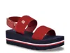 Tommy Hilfiger Adire Platform Sandal In Red
