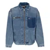 Tommy Hilfiger Aiden Oversized Mailman Jacket Denim Medium Men's Jeans Jacket In Denim Medium Denim