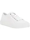 Tommy Hilfiger Alessy Womens Canvas Lifestyle Casual And Fashion Sneakers In White