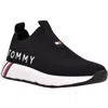 Tommy Hilfiger Aliah Sneaker In Black