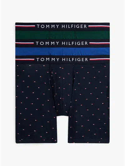 Tommy Hilfiger All Day Comfort Boxer Brief 3 In Green