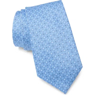 Tommy Hilfiger Allison Geo Jacquard Tie In Light Blue