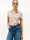 Tommy Hilfiger Allover Monogram Split In Gray
