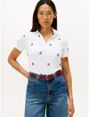 Tommy Hilfiger Allover Monogram Split In White