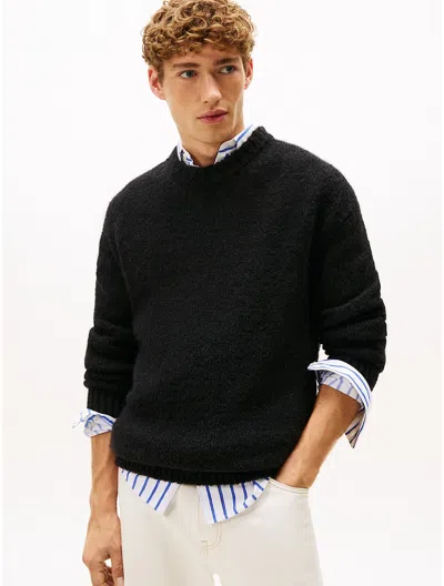 Tommy Hilfiger Alpaca Wool In Black