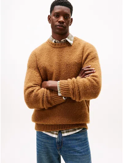 Tommy Hilfiger Alpaca Wool In Brown