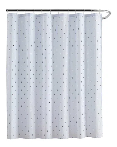 Tommy Hilfiger Anchor & Flag Shower Curtain