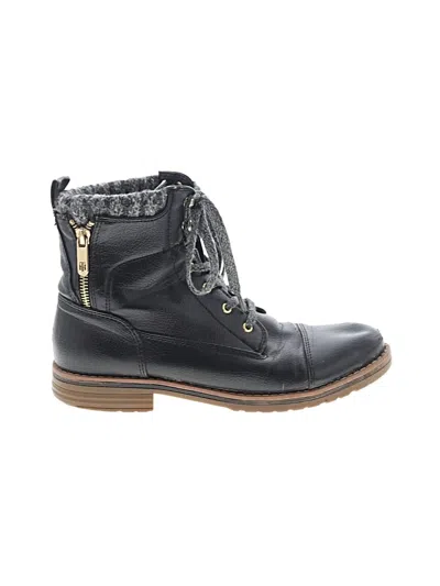 Pre-owned Tommy Hilfiger Ankle Boots In Black