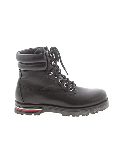 Pre-owned Tommy Hilfiger Ankle Boots In Black