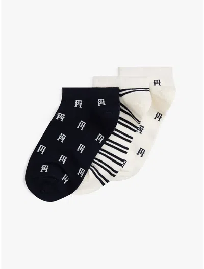 Tommy Hilfiger Ankle Sock 3 In Multi