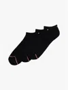 Tommy Hilfiger Ankle Sock 3pk In Black