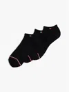 Tommy Hilfiger Ankle Sock 3pk In Black