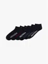 Tommy Hilfiger Ankle Sock 6 In Black