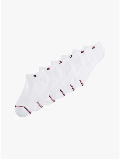 Tommy Hilfiger Ankle Sock 6pk In White