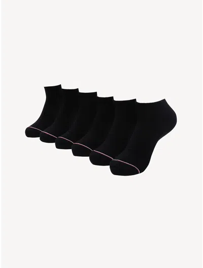 Tommy Hilfiger Ankle Socks 6 In Black