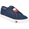 Tommy Hilfiger Anni 3 Womens Denim Slip-on Sneakers In Multi