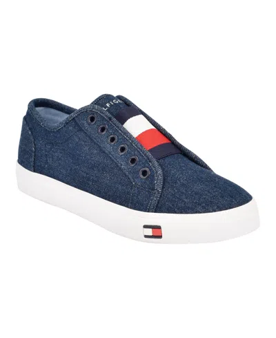 Tommy Hilfiger Anni Slip On Sneakers In Blue