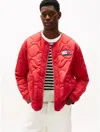 Tommy Hilfiger Apxgp Collection Quilted Liner Jacket In Red